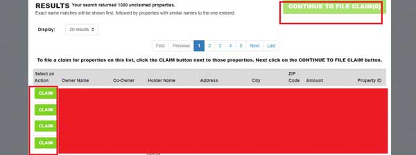CONTINUE TO FILE CLAIM ARKANSAS UNCLAIMED PROPERTY