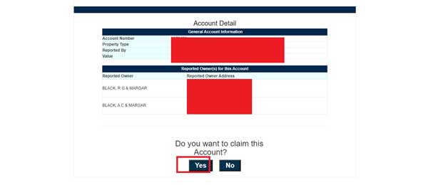 DO YOU WANT TO CLAIM THIS ACCOUNT FLORIDA UNCLAIMED PROPERTY