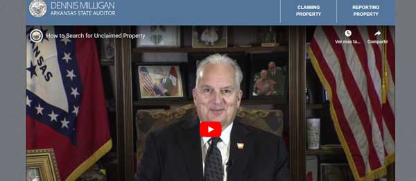 HOME PAGE ARKANSAS UNCLAIMED PROPERTY
