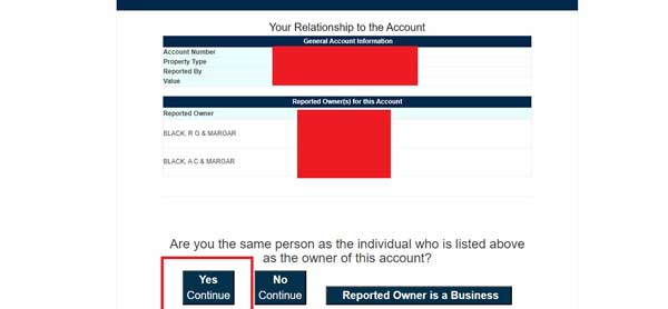 RELATIONSHIP TO THE ACCOUNT FLORIDA UNCLAIMED PROPERTY