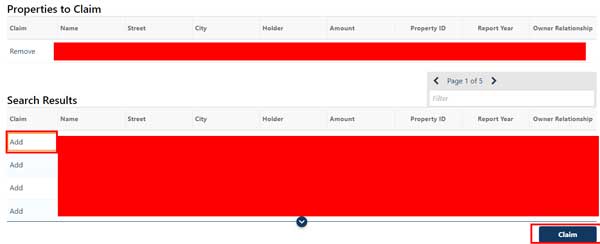 CLAIM WISCONSIN UNCLAIMED PROPERTY