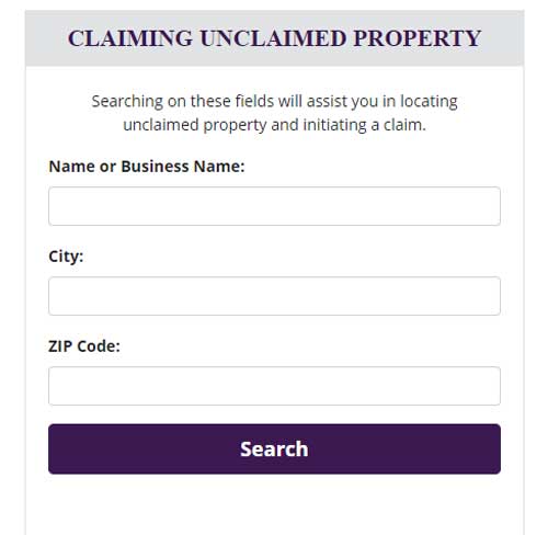 CLAIMING UNCLAIMED PROPERTY LOUISIANA UNCLAIMED PROPERTY