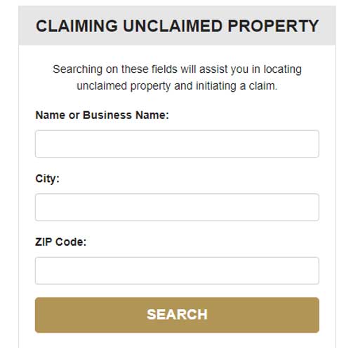 CLAIMING UNCLAIMED PROPERTY SOUTH DAKOTA UNCLAIMED PROPERTY