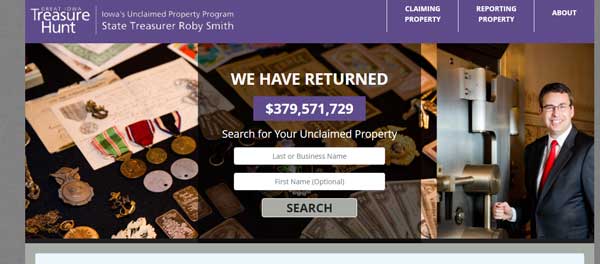 HOME PAGE IWOA UNCLAIMED PROPERTY