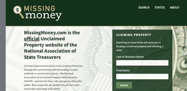 HOME PAGE MONTANA UNCLAIMED PROPERTY