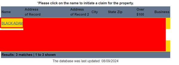 INITIATE CLAIMPROPERTY OKLAHOMA UNCLAIMED PROPERTY